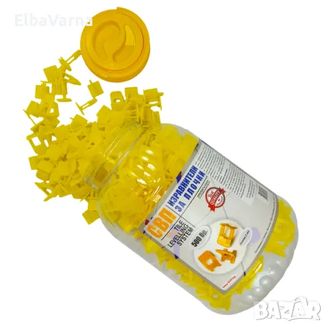 Изравнители за плочки - Основа СВП 2 мм 500 бр, снимка 1