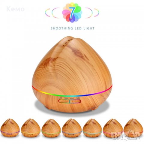 Ултразвуков арома дифузер 500МЛ, снимка 12 - Други стоки за дома - 31397624