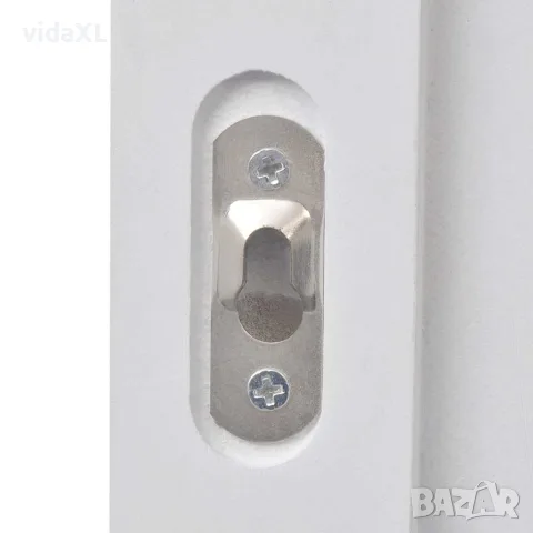 vidaXL Закачалки, 2 бр, бели, снимка 6 - Закачалки - 56146450