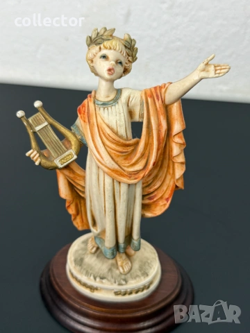 Италианска фигура - „АПОЛОН“. №8052, снимка 6 - Антикварни и старинни предмети - 54030395