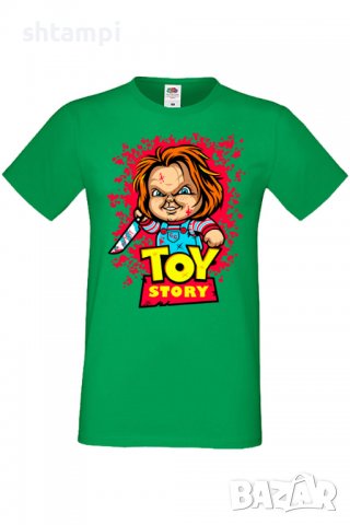 Мъжка тениска Toy Story Chucky,Изненада,Повод,Подарък,Празник, снимка 6 - Тениски - 37652331