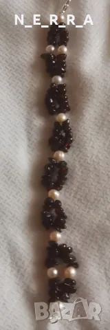 Гривни от кристали и естествени камъни, снимка 6 - Гривни - 49482531