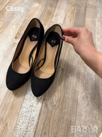 Обувки на токчета H&M, снимка 4 - Дамски обувки на ток - 52666620