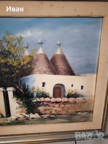 Пейзаж-ръчно рисувано-оригинал, снимка 2 - Картини - 50910370