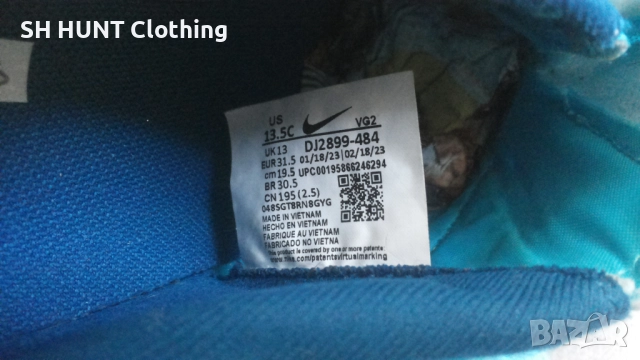 NIKE MERCURIAL Kids Football Shoes Размер EUR 31,5 / UK 13 детски за футбол 339-14-S, снимка 16 - Футбол - 52641947