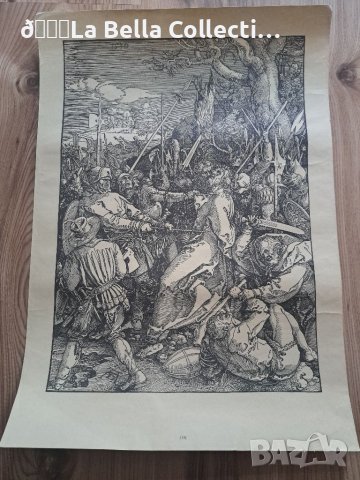 Литография Албрехт Дюрер с воден знак, снимка 6 - Други ценни предмети - 40873364