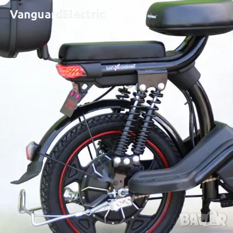 Електрическо колело-скутер EBZ 18 750W/48V/20Ah - Черно, снимка 5 - Мотоциклети и мототехника - 50094744