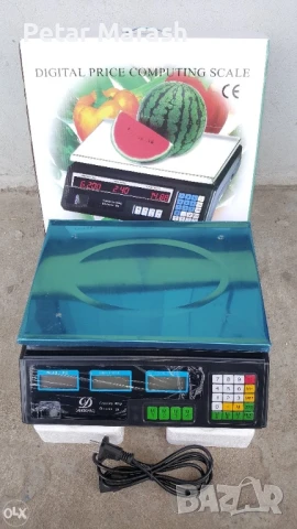 Електронен кантар до 40кг, снимка 3 - Везни - 50469093