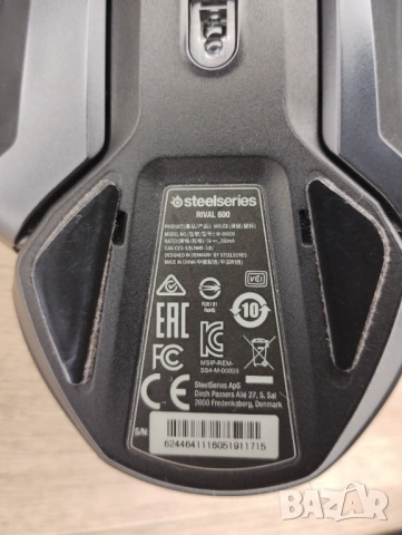 SteelSeries Rival 600 геймърска мишка, снимка 7 - Клавиатури и мишки - 54325086