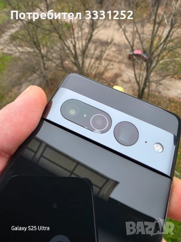 Google Pixel 7 Pro 128GB Топ Състояние Отключен Пълен Комплект 3 кейса, снимка 6 - Други - 52637791