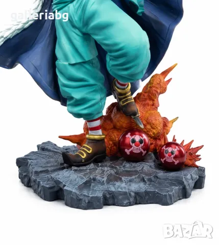 Аниме фигура Бъги Клоуна (Buggy the Clown) – One Piece, 25 см, снимка 4 - Колекции - 55730351