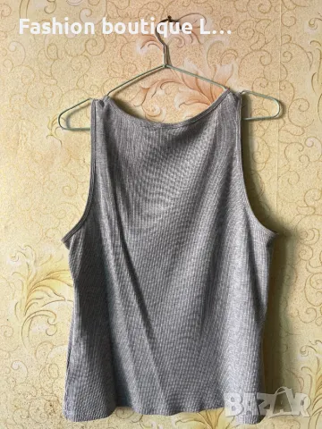 Сив рипсен дамски потник 95% памук XL размер 🩶, снимка 6 - Потници - 47762018