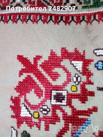 Стар бродиран тишлайфер , снимка 10 - Колекции - 47812436