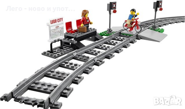 Употребявано LEGO City Train Скоростен пътнически влак 60051, снимка 7 - Конструктори - 42925174