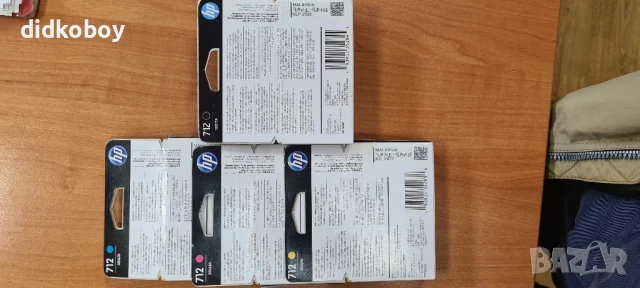 HP 712 80ml Black Ink Cartridge3ED71A, снимка 4 - Принтери, копири, скенери - 50803247