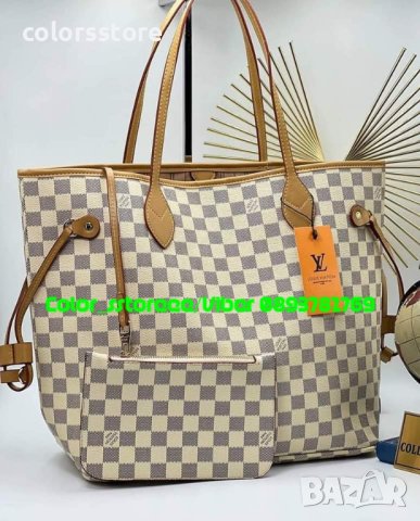 Чанта Louis Vuitton Neverfull код DS747, снимка 1 - Чанти - 35724297