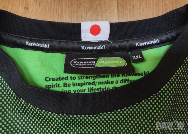 Kawasaki Motor Racing - мъжка тениска, снимка 5 - Тениски - 51895478