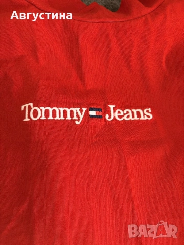 Боди Tommy Jeans , снимка 2 - Блузи с дълъг ръкав и пуловери - 54036835
