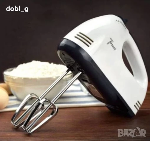 Миксер с купа от неръждаема стомана – 250 W, 2L, 7 скорости, снимка 4 - Миксери - 51277428