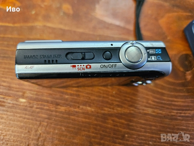 Цифров фотоапарат Canon SD870 IS Добър външен вид, работи добре. Лека забележка на екрана., снимка 6 - Фотоапарати - 52128389