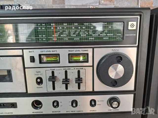 MONTEX MTX-13 Stereo recorder, снимка 3 - Радиокасетофони, транзистори - 49353051