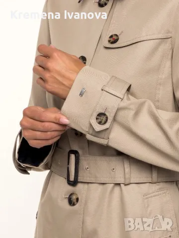 Tommy Hilfiger  Шлифер/тренчкот Heritage single brea, снимка 10 - Шлифери - 48983208