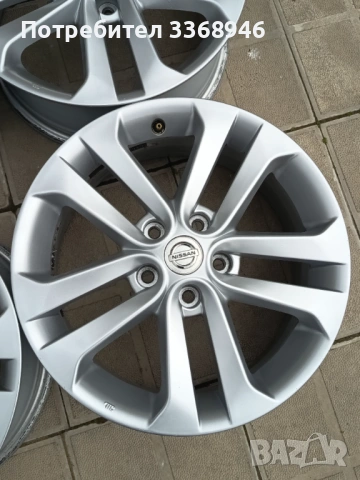 Джанти Nissan 17" 5x114,3 Нисан 5х114.3, снимка 10 - Гуми и джанти - 54000830