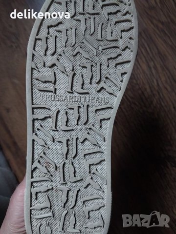  Unisex. TRUSSARDI Jeans Size 41.5 100% Кожа, снимка 8 - Кецове - 38603956