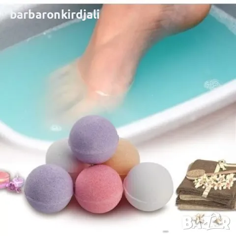 Бомбички за педикюрна вана 671 //СИНЯ, снимка 3 - Педикюр и маникюр - 49407014