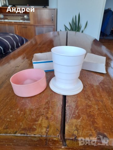 Стара сгъваема чаша Турист, снимка 4 - Други ценни предмети - 42879855