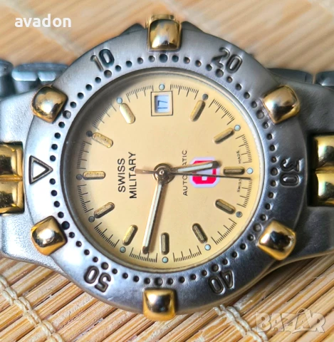 SWISS MILITARY automatic womens 25 jewels ETA 2671, снимка 3 - Дамски - 51394727