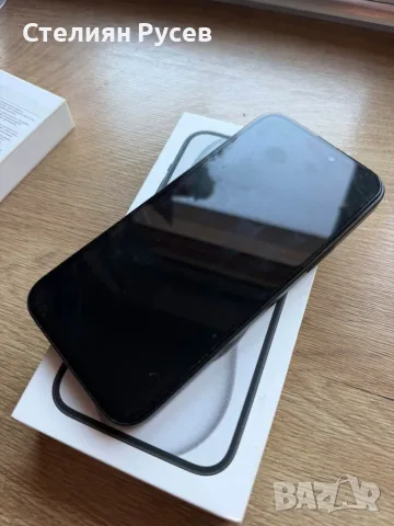 apple iphone 15 PLUS BLACK  128gb 210944  440 евро - 128гб , батерия на 86% , изчистен от акаунти, и, снимка 5 - Apple iPhone - 56165458