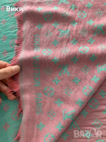 Шал на Louis Vuitton, снимка 12 - Шалове - 48981211