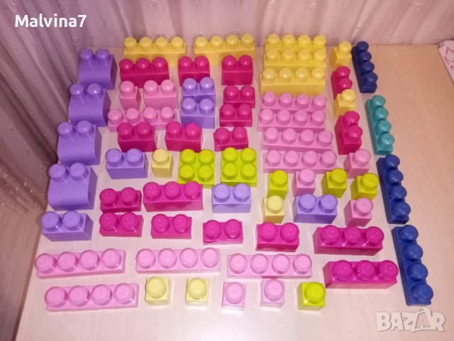 Конструктор Mega Blocks - 60 големи части, снимка 5 - Конструктори - 39009280