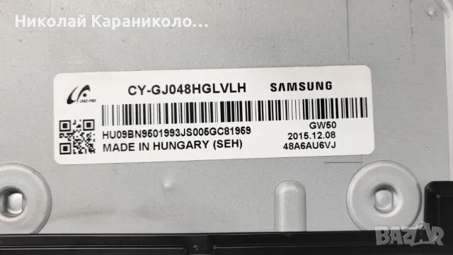 Продавам Power-BN44-00807D,Main-BN41-02344D,T.con-BN41-02297 от тв SAMSUNG UE48JU6400W, снимка 3 - Телевизори - 50421833