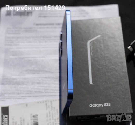 Samsung Galaxy S25 Син 128 - Отличен! Гаранция!, снимка 4 - Samsung - 56150556