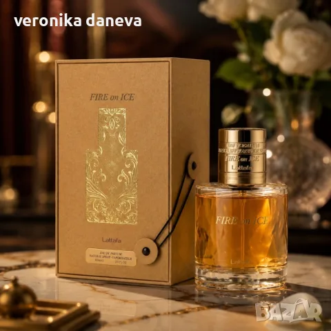Lattafa Fire On Ice Eau de Parfum 100 мл – Завладяващ аромат за него и нея с къпина, канела, карамел