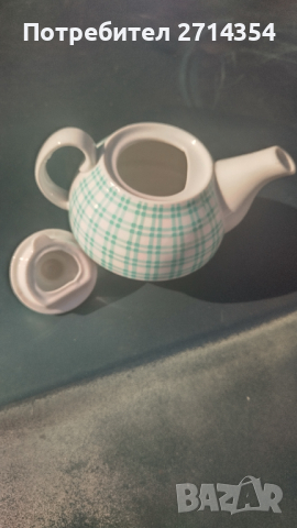Порцеланово чайниче, снимка 4 - Сервизи - 44610617