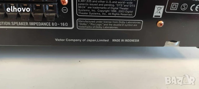 Ресивър JVC RX-5062S#2, снимка 12 - Ресийвъри, усилватели, смесителни пултове - 51191103