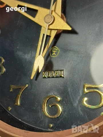 ретро съветски настолен часовник Маяк     22/5, снимка 5 - Антикварни и старинни предмети - 49237700