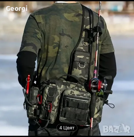 последна спининг чанта за риболов ., снимка 1