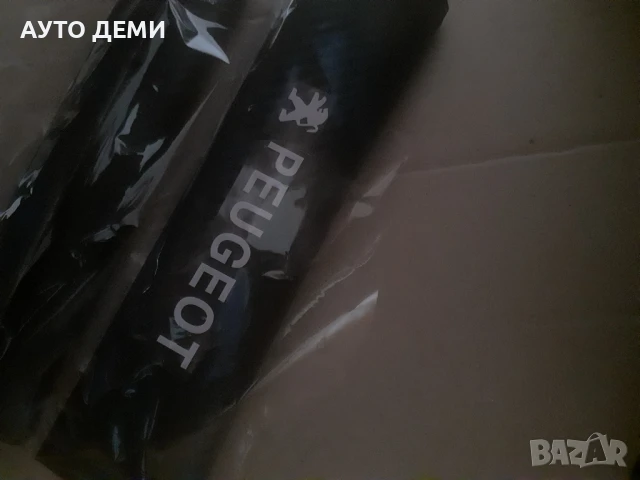 ТОП Цена за 2бр-18.78 лв Черни кожени възглавнички с лого и надпис Пежо Peugeot , снимка 2 - Аксесоари и консумативи - 51028300