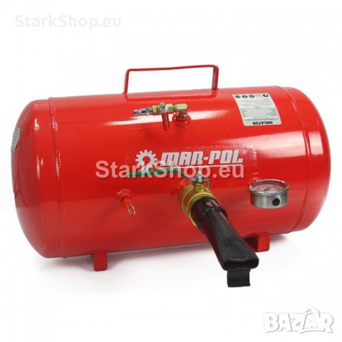  Бутилка за шоково помпане на гуми 40 литра Mar-Pol, снимка 2 - Други инструменти - 40088284