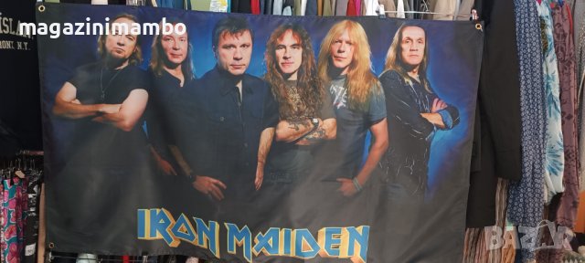 IRON MAIDEN Flags-4 размера, снимка 4 - Китари - 42732937