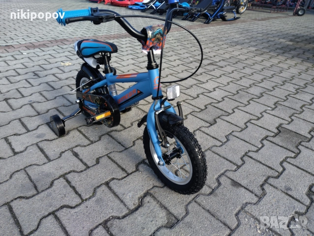 BG Детски велосипед 12" MASTER син, снимка 5 - Велосипеди - 54334075