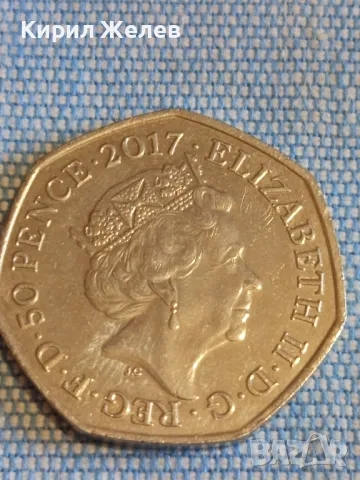  Монета 50 пенса 2017г. Англия BENJAMIN BUNNY за КОЛЕКЦИЯ 49556