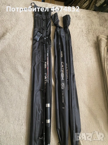 Въдици kaida catfish 2.10 3 броя акция 300-600, снимка 6 - Въдици - 53914528
