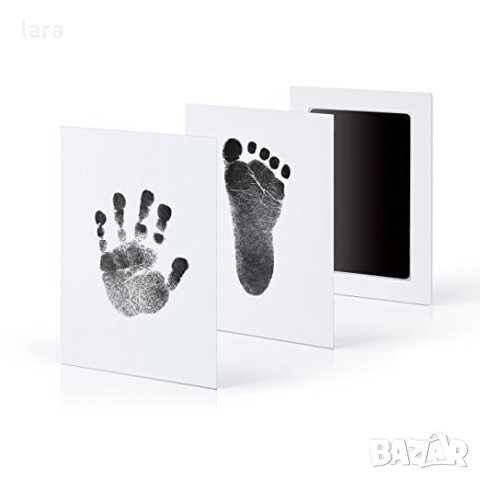 комплект за правене на бебешки отпечатък , снимка 2 - Рисуване и оцветяване - 44347990