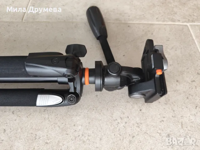 Vanguard Alta CA 233AO в МНОГО ДОБРО състояние + ПОДАРЪК дистанционен спусък Godox за Nikon, снимка 9 - Чанти, стативи, аксесоари - 48189170