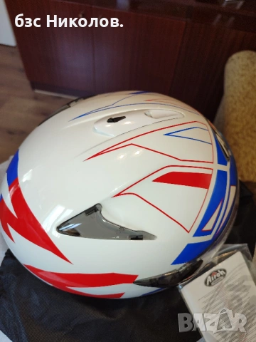 Мото каска Airoh JT Convert Blue Gloss XXL 63 см., снимка 10 - Аксесоари и консумативи - 54153468